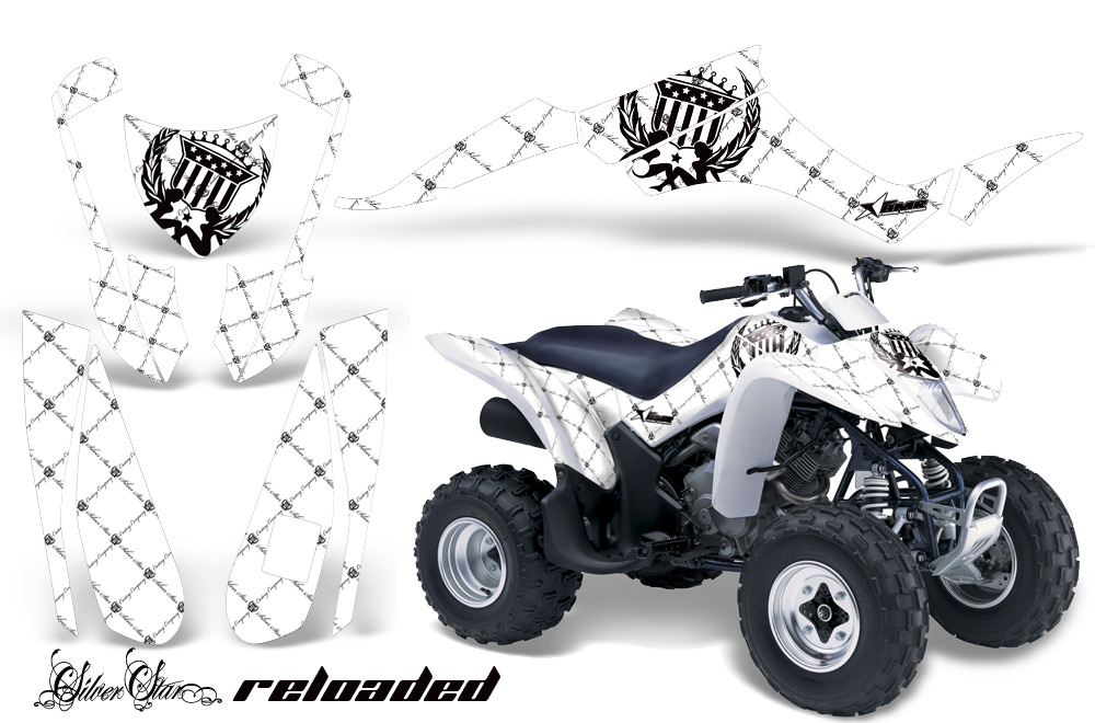 Suzuki LTZ250 Graphics Kit RL BW